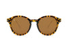 Tortoise Brown and Gold Frame with Polarized Brown Lens