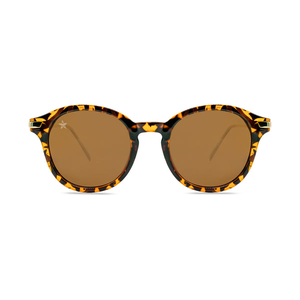 Elegant Suncatchers Sustainable Tortoise Shell Sunglasses Rounded tortoise sunglasses pantos style: Cran | TBD Eyewear main image 3